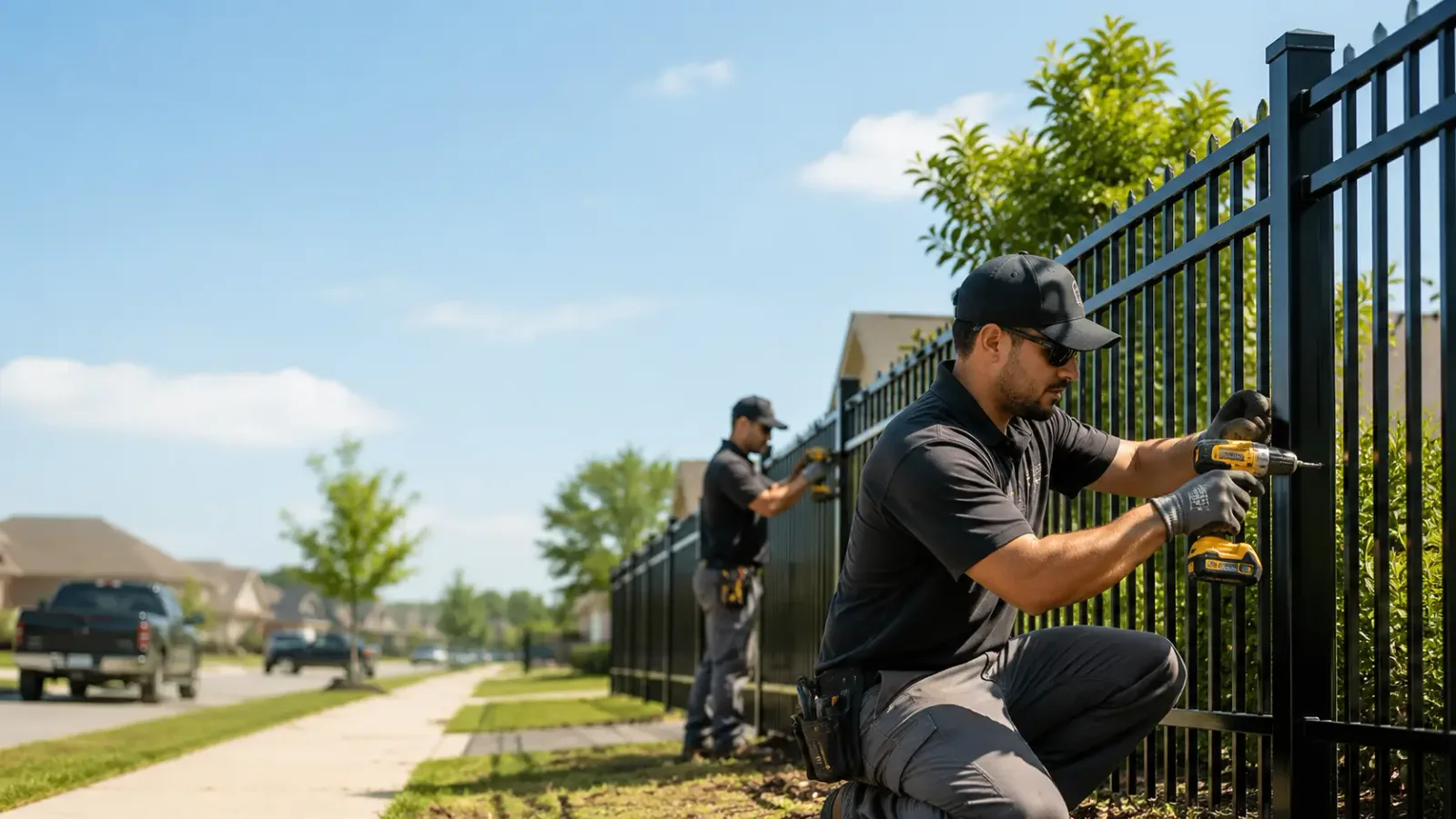 Metal Fence Installation in Shawnee, OK